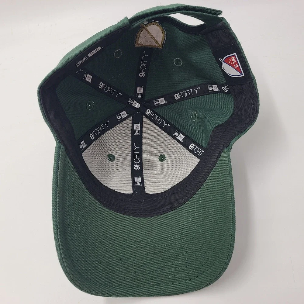 Portland Timbers Hat Adjustable New Era 9Forty Green MLS Soccer Logo Casual Men‎